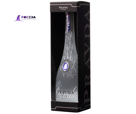 PRAVDA 40% 1l czarny karton