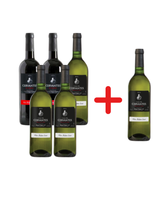 ZESTAW MIX 6 WIN NA MAŁE I DUŻE CELEBROWANIE WYJĄTKOWYCH OKAZJI CASA DE CERVANTES 0,75L (5+1 ZA 10 GROSZY) oferta do wyczerpania zapasów