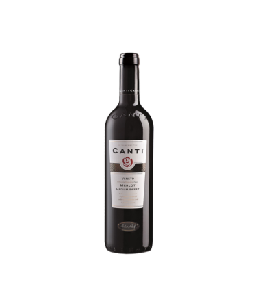 Canti Merlot Veneto Półsłodkie 0,75l