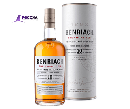Benriach The Smoky 10 Yo 0,7l tuba
