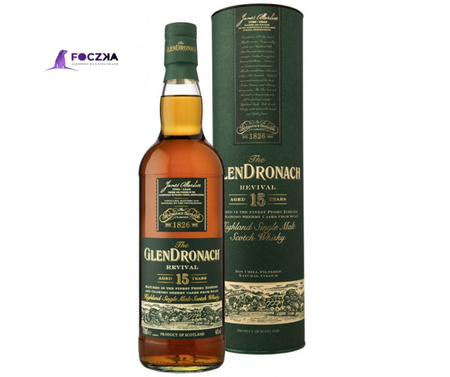 GLENDRONACH 15 YO 0,7l TUBA