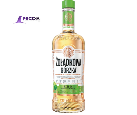 ŻOŁĄDKOWA GORZKA RZEŚKA LIMONKA Z MIETĄ 0,5l