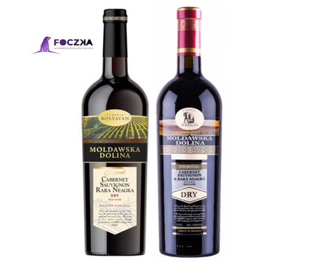 Mołdawska Dolina Cabernet Sauvignon & Rara Neagra 0,75l