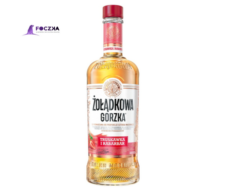 ŻOŁĄDKOWA GORZKA TRUSKAWKA / RABARBAR 0,5l