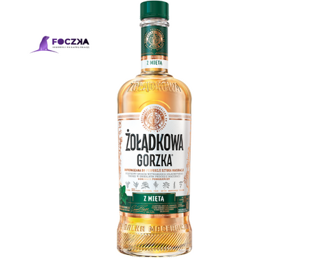 ŻOŁĄDKOWA GORZKA Z MIĘTĄ 0,7l