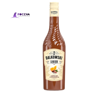 Likier Dalkowski czekolada z pomarańczą 0,5l