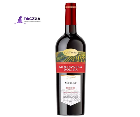 Mołdawska Dolina Merlot 0,75l