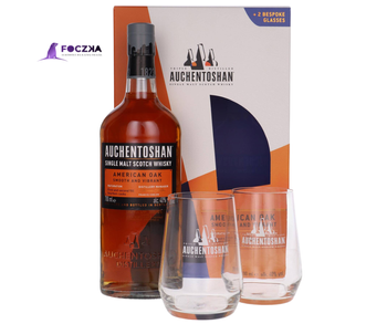 AUCHENTOSHAN AMERICAN OAK 0,7L. + SZKL.