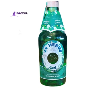 GIN 24 HERBS OGÓREK / MIĘTA 0,7l 
