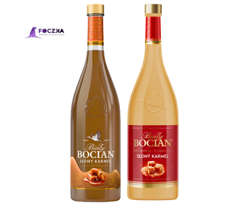 BIAŁY BOCIAN SŁONY KARMEL 0,5l 